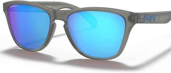 Oakley Sunglasses Frogskin XS Polished Black Prizm Sapphire