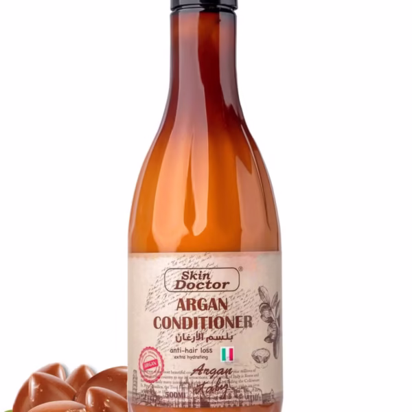 Skin Doctor Argan Conditioner - Ultra Hydrating - Repairs and Protects Dry - Improves Hair Health - Soften & Strengthen Hair for Damaged & Dry Frizzy Hair - Anti Hair Loss - Hair Care (500 ml)